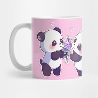 Valentine Pandas Mug